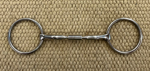 BIT - MB75 - Myler Loose Ring Comfort Snaffle Wide Barrel 5