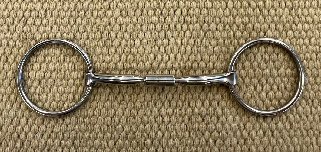 BIT - MB75 - Myler Loose Ring Comfort Snaffle Wide Barrel 5