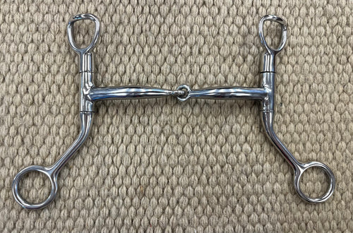 BIT - MB126 - Myler HBT Shank Snaffle 5”