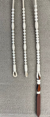Romal Reins - RR06 - Sierra Way 12 Plait Oklahoma Style Natural 84