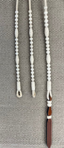Romal Reins - RR06 - Sierra Way 12 Plait Oklahoma Style Natural 84