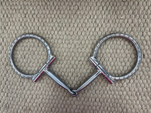 BIT - TB414 - Tom Balding D-Ring Snaffle Stainless w/ Dots