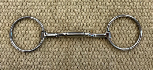 BIT - MB82 - Myler Loose Ring Forward Tilt Ported Barrel