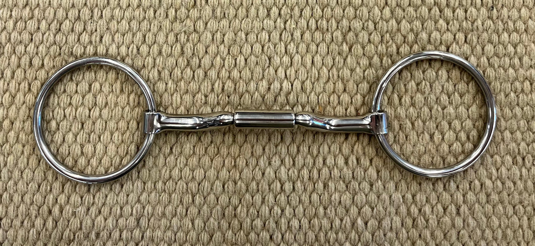 BIT - MB82 - Myler Loose Ring Forward Tilt Ported Barrel