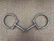 BIT - TB414 - Tom Balding D-Ring Snaffle Stainless w/ Dots