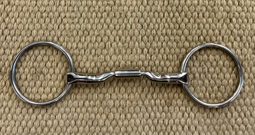 BIT - MB74 - Myler Loose Ring Low Port Comfort Snaffle