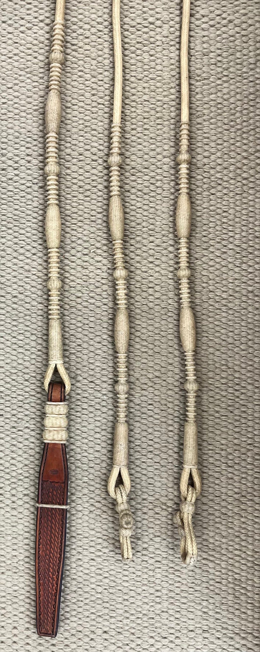 Romal Reins - RR90 - 20 Plait Natural 102