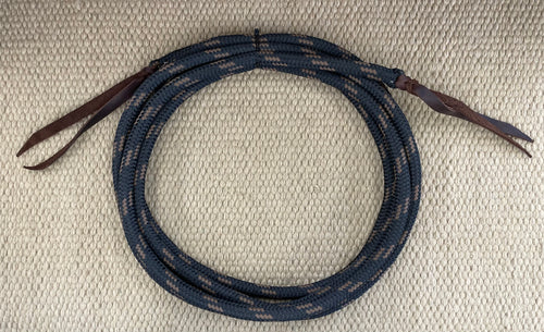 Split Reins - SR47 - Loping Split Rein Black and Brown