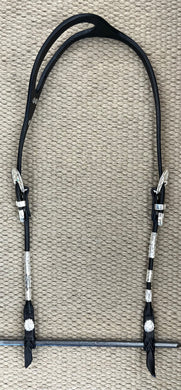 Headstall - HS215 - Black Show Single Ear