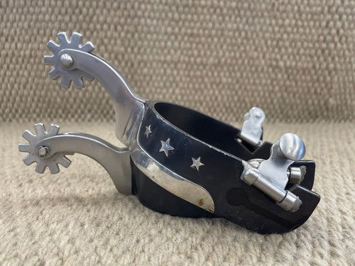 Spurs - SP149 - Cowboy Tack Jonathan Gauthier Short Shank Large Spurs