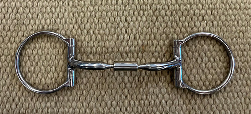 BIT - MB81 - Myler D-Ring Low Port Comfort Snaffle Wide Barrel 5