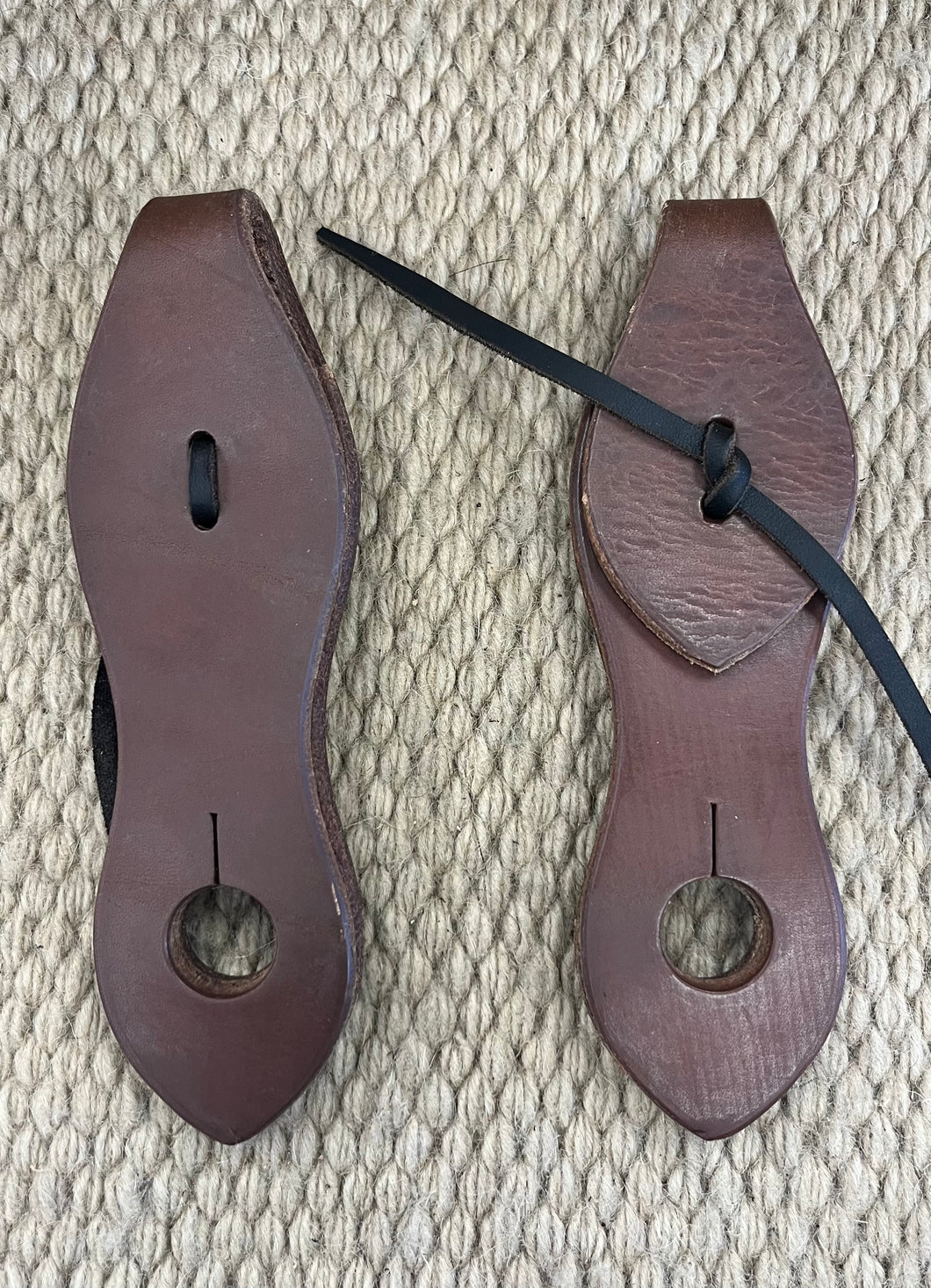 Slobber Leathers - SL021 - Dark Brown Oiled