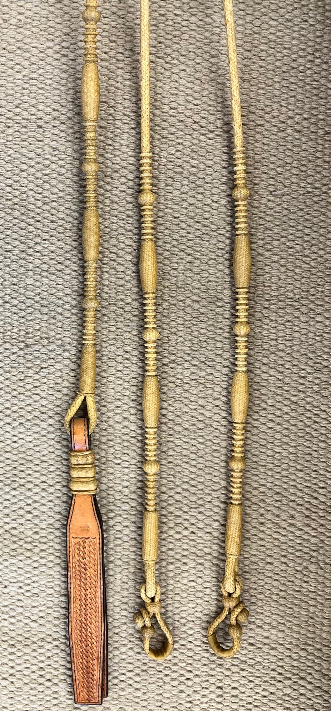 Romal Reins - RR108 - 24 Plait California Style Natural 102