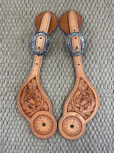 Spur Straps - SPS84 - Toni Pedrini Ladies Standard Floral Lily