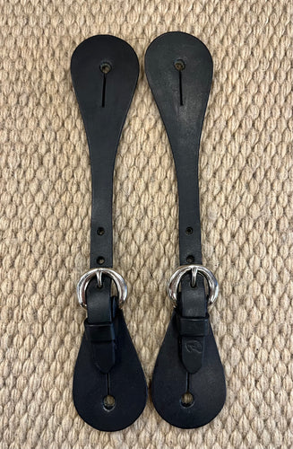 Spur Straps - SPS34 - Ladies Black Straights