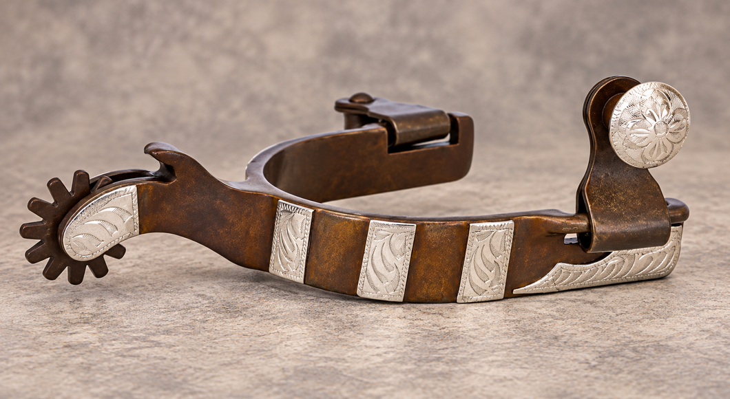 Spurs - SP129 - Antique Stainless Steel Trim Youth