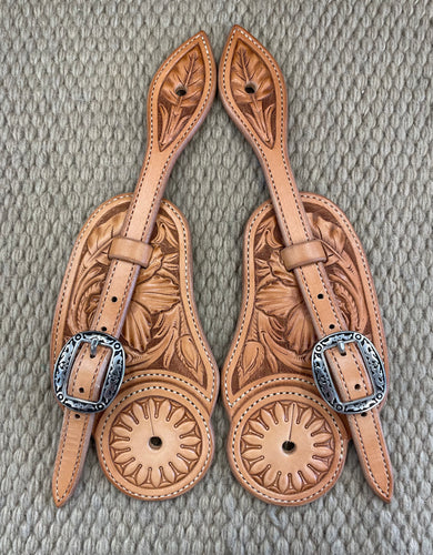 Spur Straps - SPS89 - Toni Pedrini Visalia Standard Floral