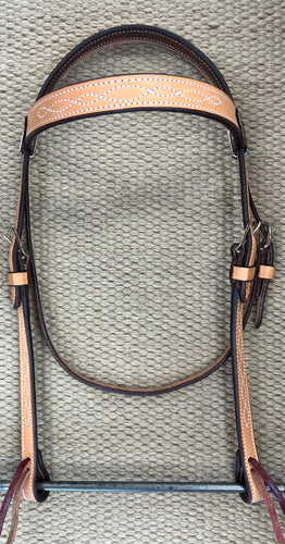 Headstall - HS218 - Russet Browband