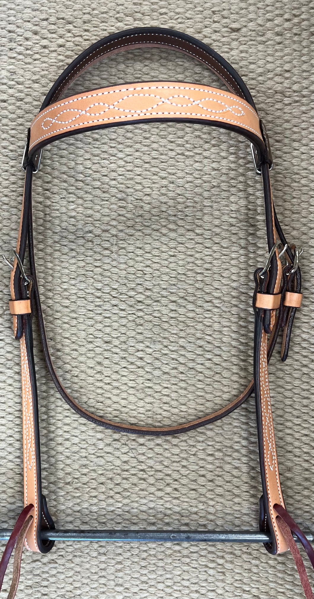 Headstall - HS218 - Russet Browband