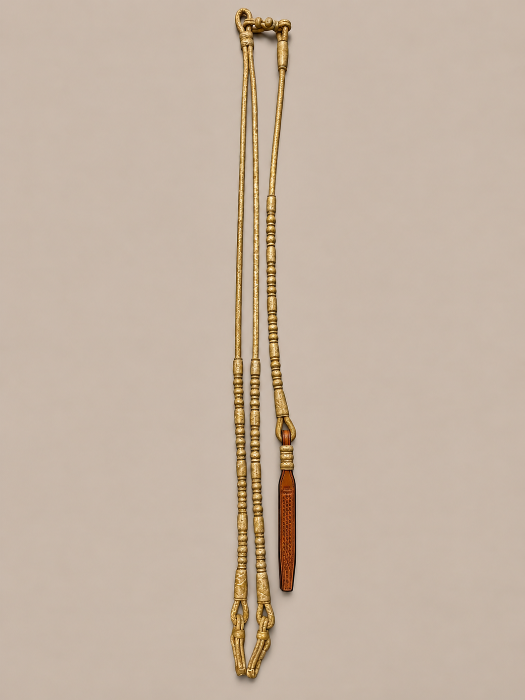 Romal Reins - RR30 - 16 Plait Natural Rawhide 102