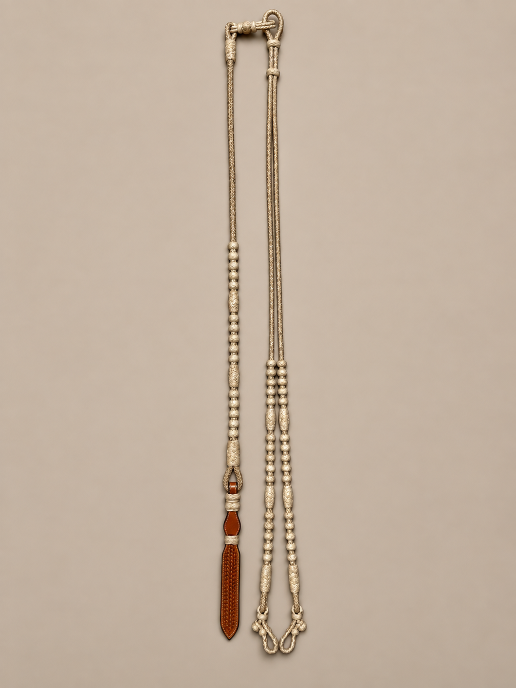 Romal Reins - RR13 - 12 Plait Oklahoma Style Natural 98