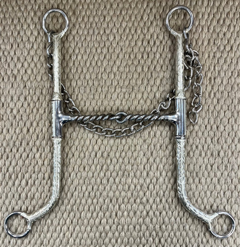BIT - LV15 - Les Vogt Elevator Twisted Snaffle