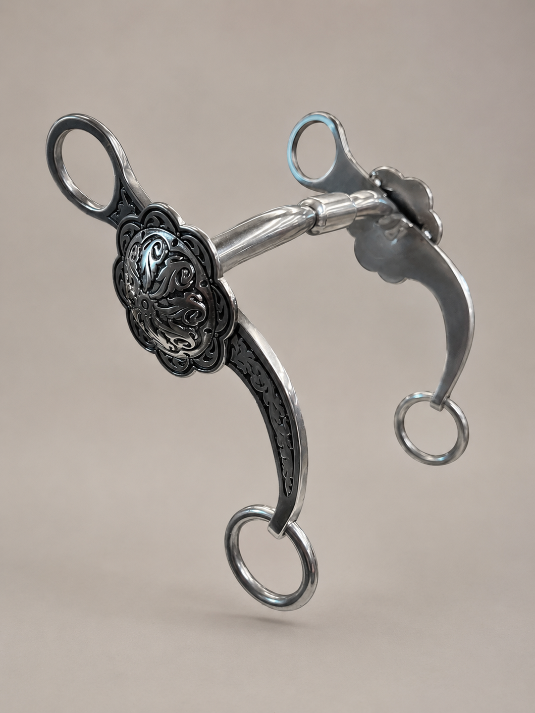 BIT - JW16 - Jeremiah Watt Short Shank Billy Allen with Concho