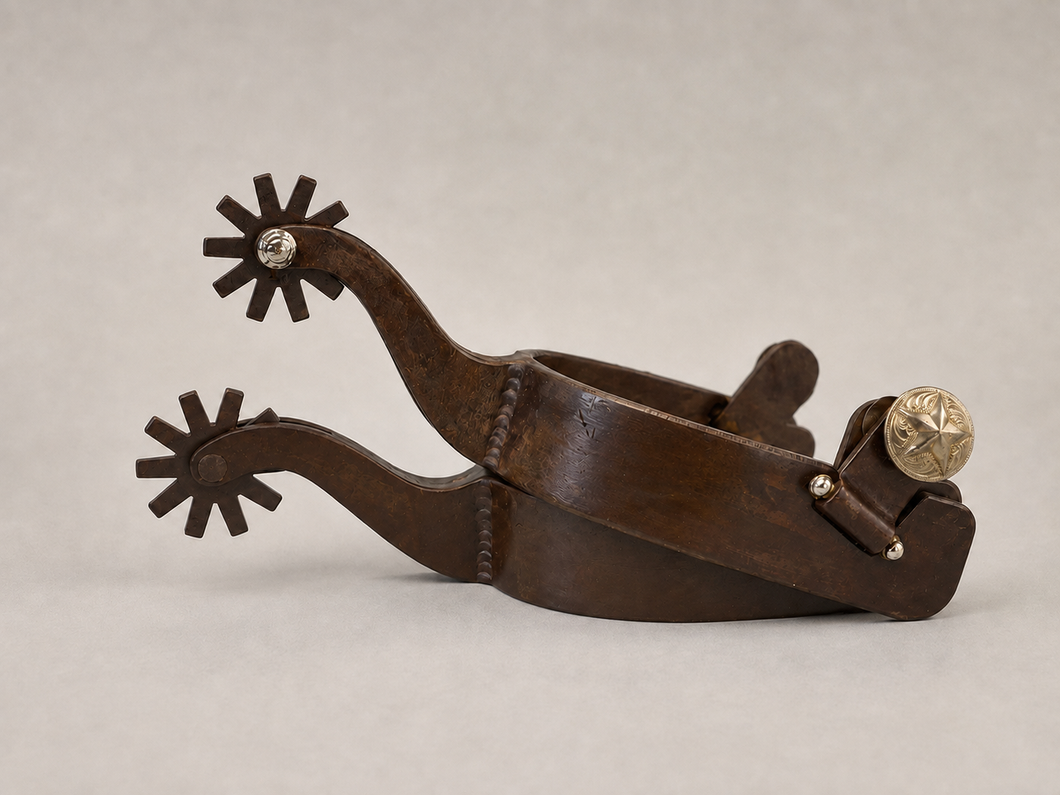 Spurs - SP50 - Tom Balding Texas Men's Brown with Star Button