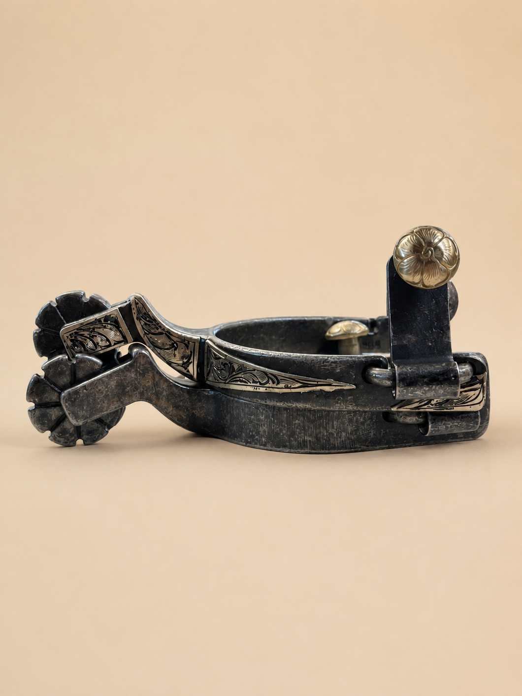 Spurs - SP64 - Pro Choice Youth Antique with Silver Accents