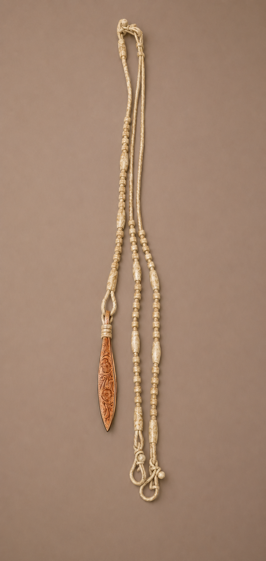 Romal Reins - RR114 - Natural 12 Plait 110