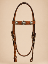 Headstall - HS54 - 5/8" Hansen Yuma Berry