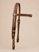 Headstall - HS54 - 5/8" Hansen Yuma Berry