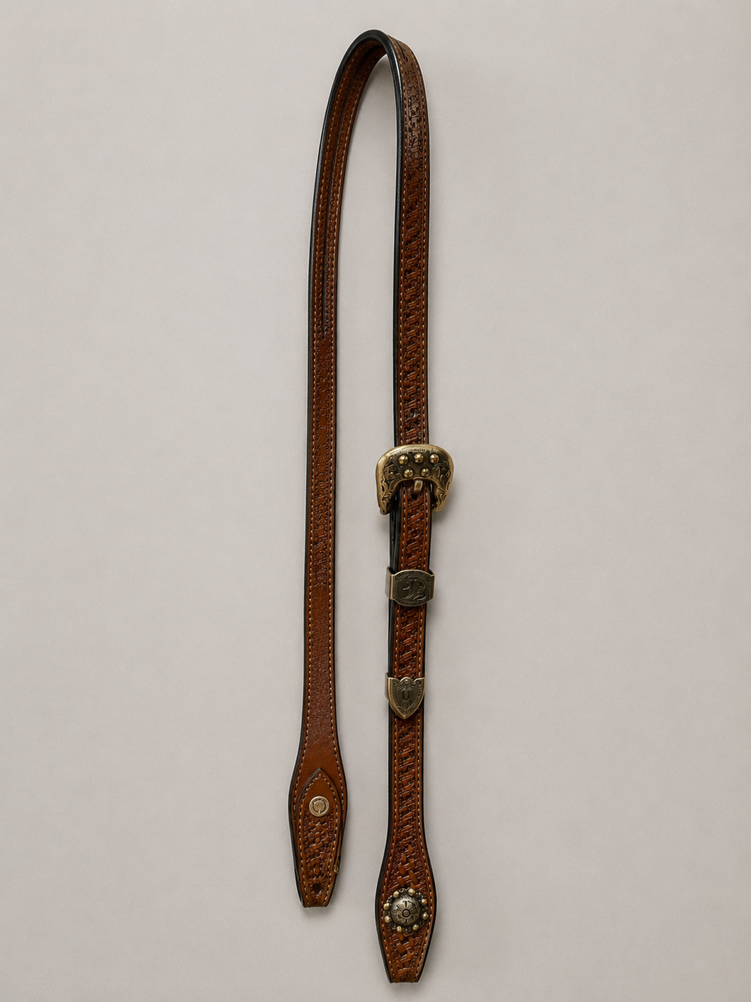 Headstall - HS105 - Hansen Silver with Pico Berry