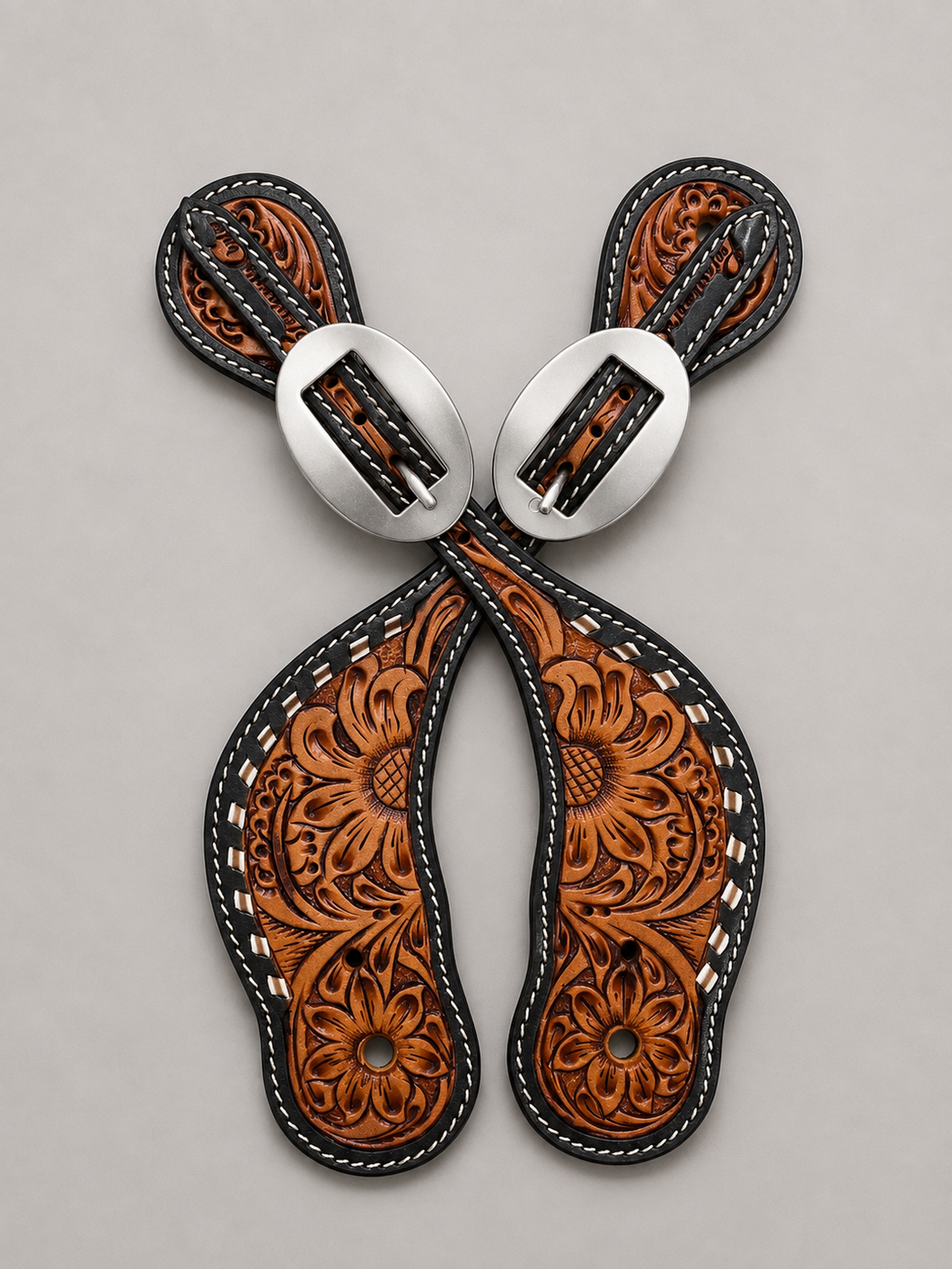 Spur Straps - SPS139- Pro Choice Sunflower Lace with Buckstitch