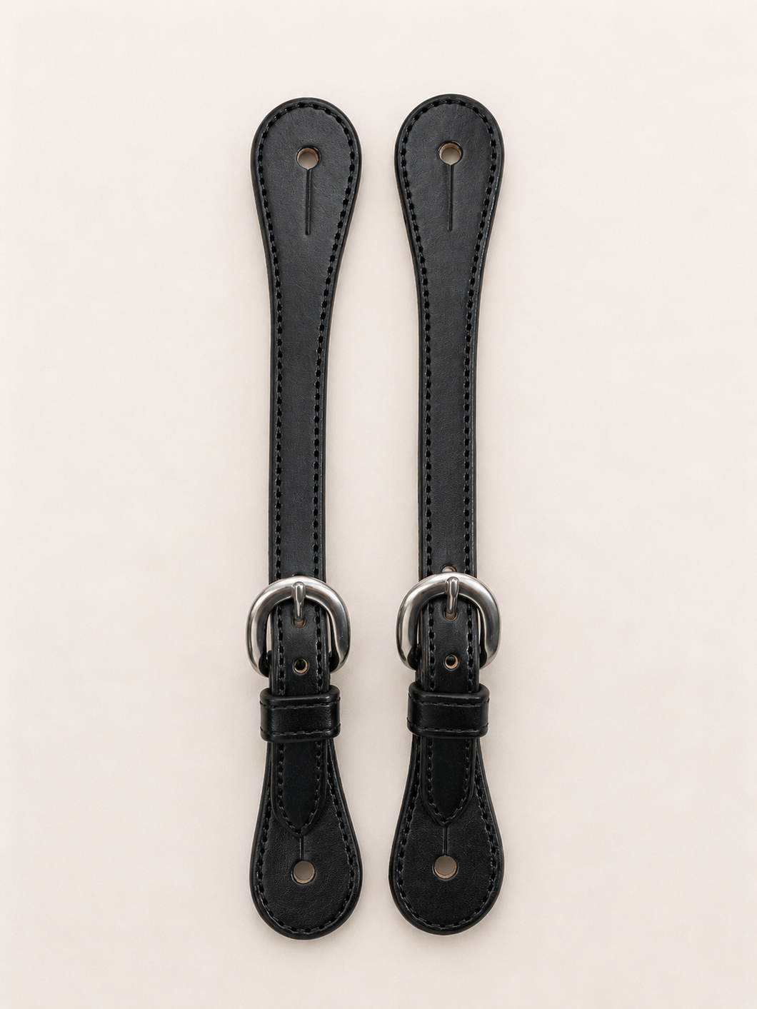 Spur Straps - SPS125 - Ladies Black 5/8