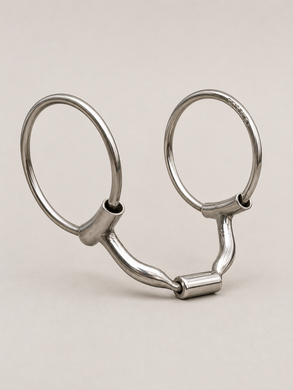 BIT - MB142 - Myler C-Sleeve Ring with Comfort Snaffle Wide Barrel