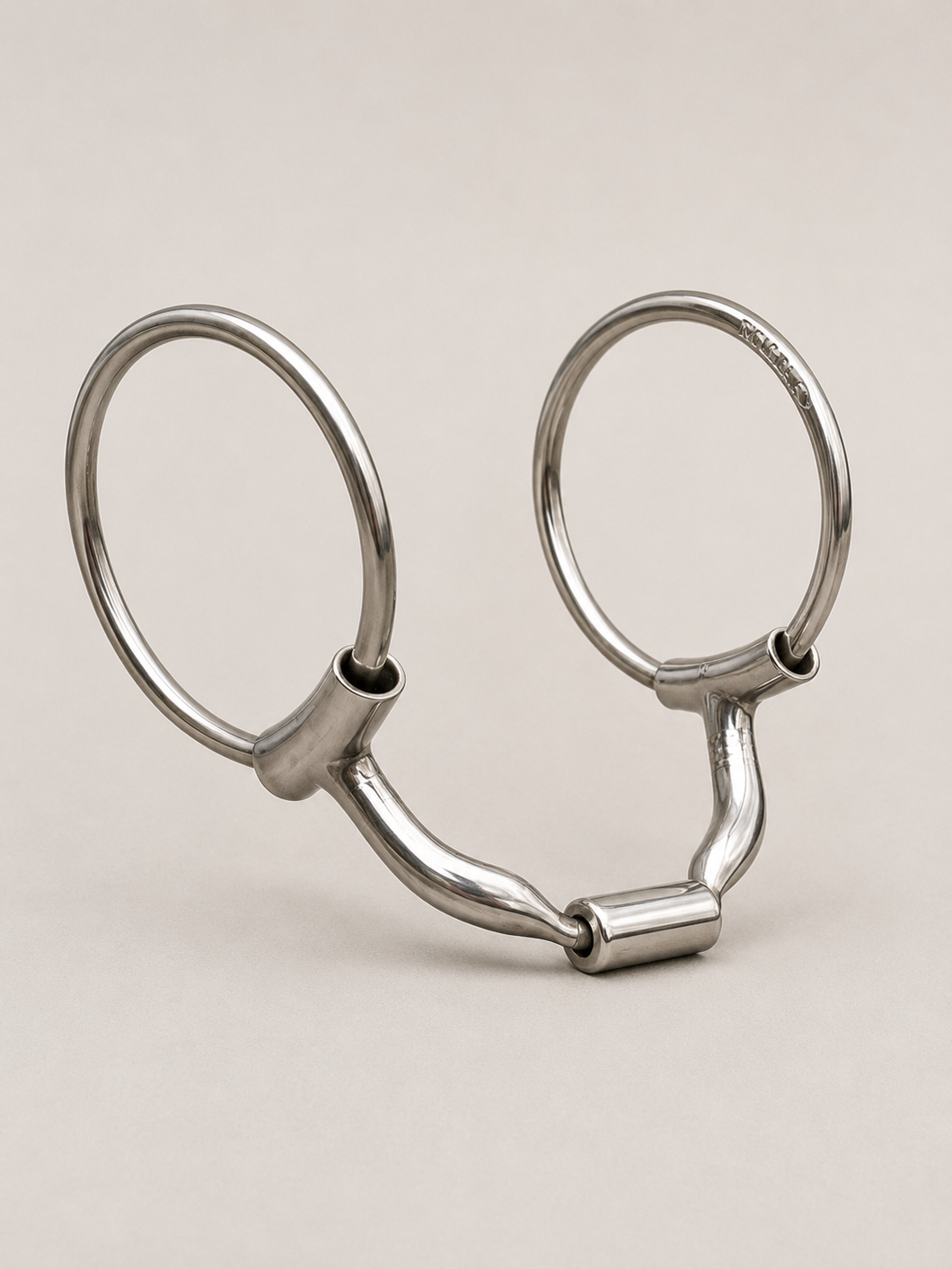 BIT - MB142 - Myler C-Sleeve Ring with Comfort Snaffle Wide Barrel