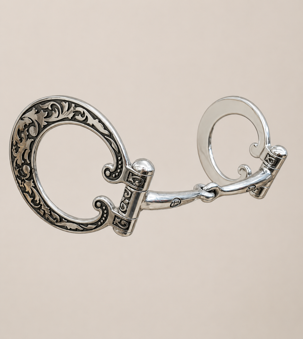 BIT - JW07 - Jeremiah Watt Crescent Moon Snaffle