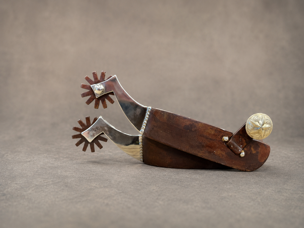 Spurs - SP20 - Tom Balding Men's Brown with Stainless Shank
