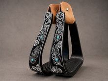 Stirrups - STP16 - Pro Choice Turquoise Feather