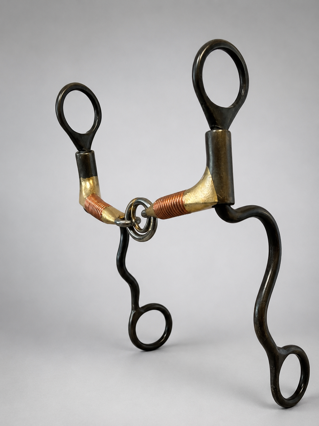BIT - DT14 - Dutton Long Cavalry Copper Wrap Lifesaver