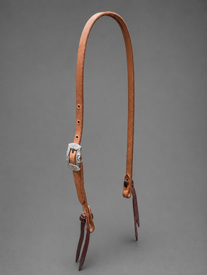 Headstall - HS18 - Split Ear Headstall with Prescott Buckle