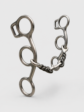 BIT - RM108 - Reinsman Molly Powell Twisted Sweet Iron Dog Bone