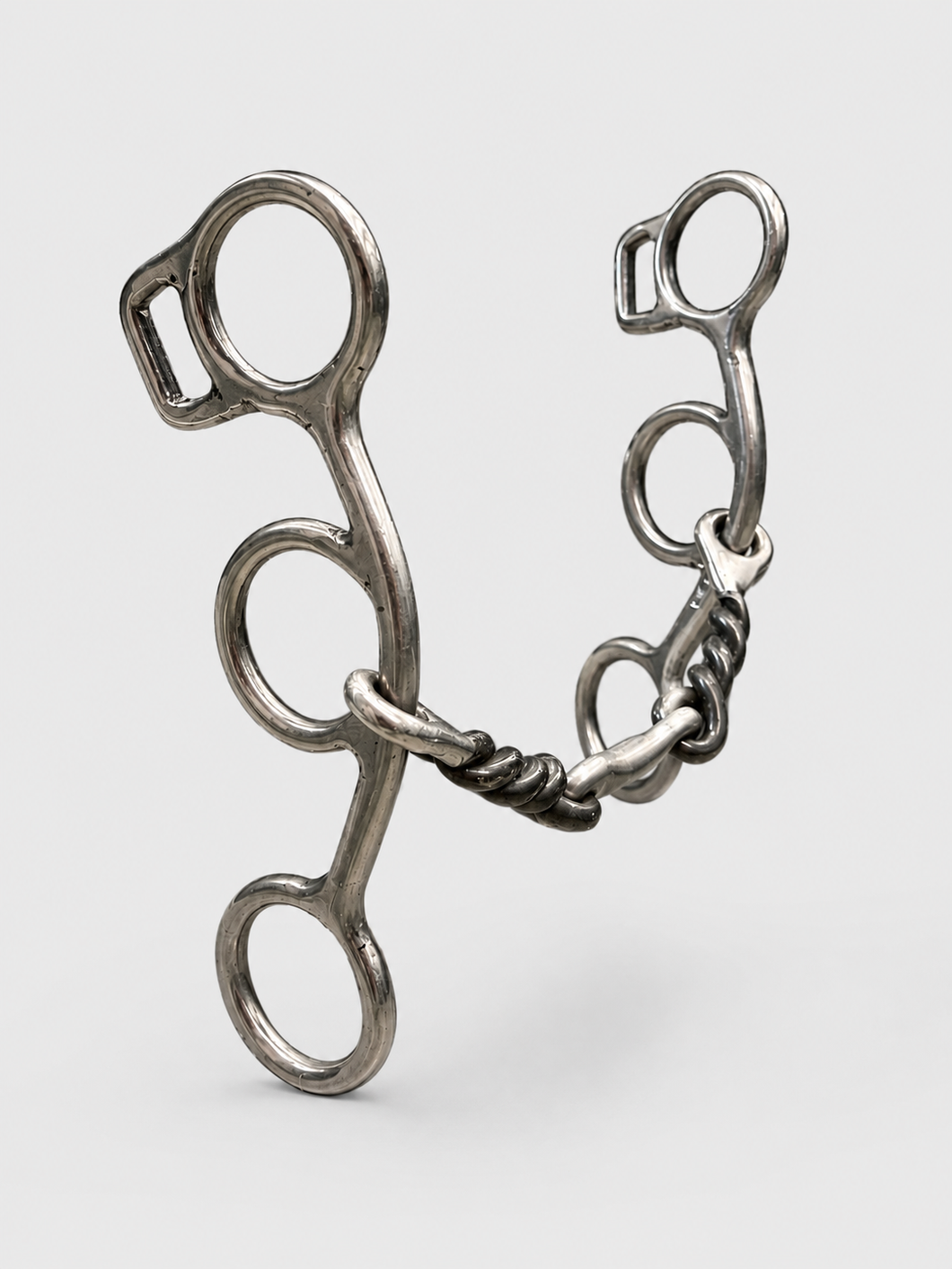 BIT - RM108 - Reinsman Molly Powell Twisted Sweet Iron Dog Bone
