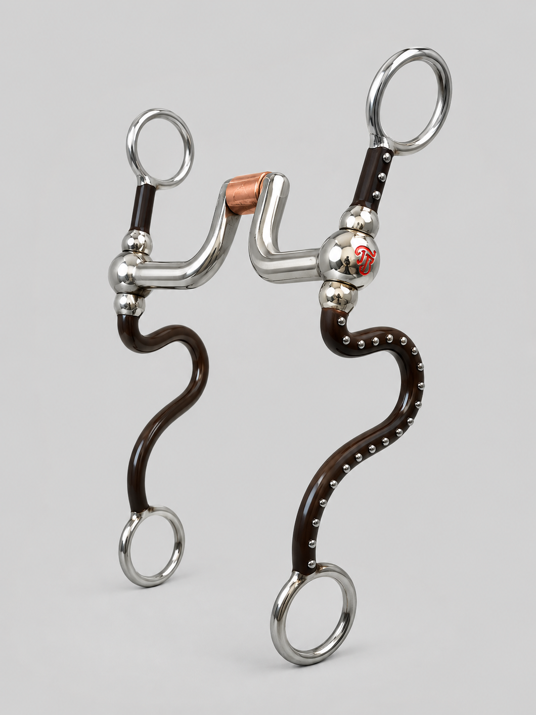 BIT - TB194 - Tom Balding Switchback Clearwater w/ Roller Brown Floral with Dots