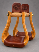 Stirrups - STP32 - Nettles 3 1/2" Flat-Bottom Varnish