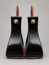 Stirrups - STP31 - Nettles 3" Flat-Bottom Blackened