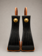 Stirrups - STP29 - Nettles 2" Flat Bottom Grey Blackened