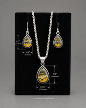 Jewelry JWR13 - Bumble Bee Jasper Sterling Silver Set