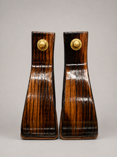 Stirrups - STP25 - Nettles 2 1/2” Oversized Flatbottom Triple Finish